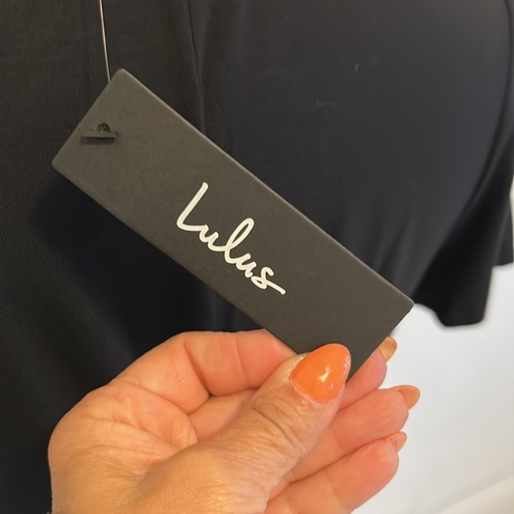 Lulus Basic With a Twist Back Cutout Mini Dress - Picture 6 of 9